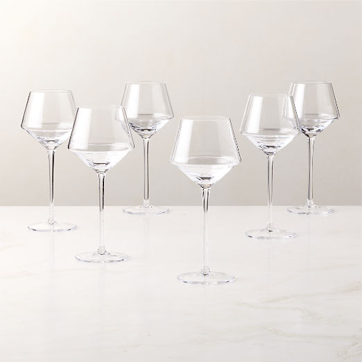 Joplin White Wine Glasses Set of 6