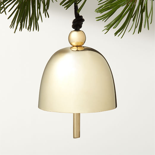 Josie Brass Bell Christmas Tree Ornament