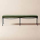 Rialto 60" Warm White Storage Bench