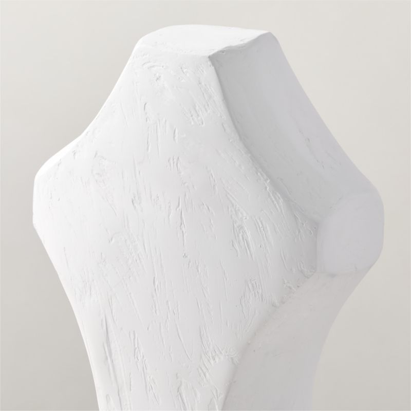 Jouvette White Plaster Bust Sculpture - image 1 of 2