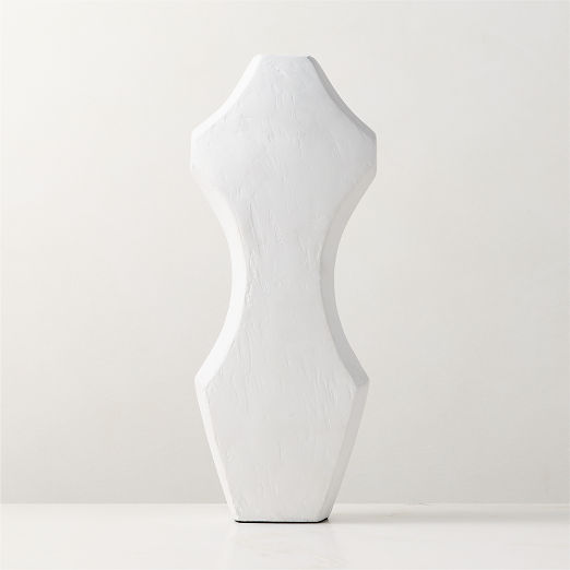 Jouvette White Plaster Bust Sculpture