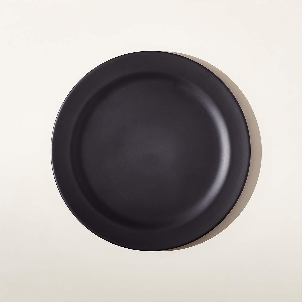 Jove Black Melamine Salad Plate CB2