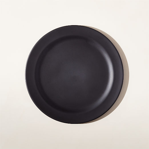 Jove Black Melamine Salad Plate