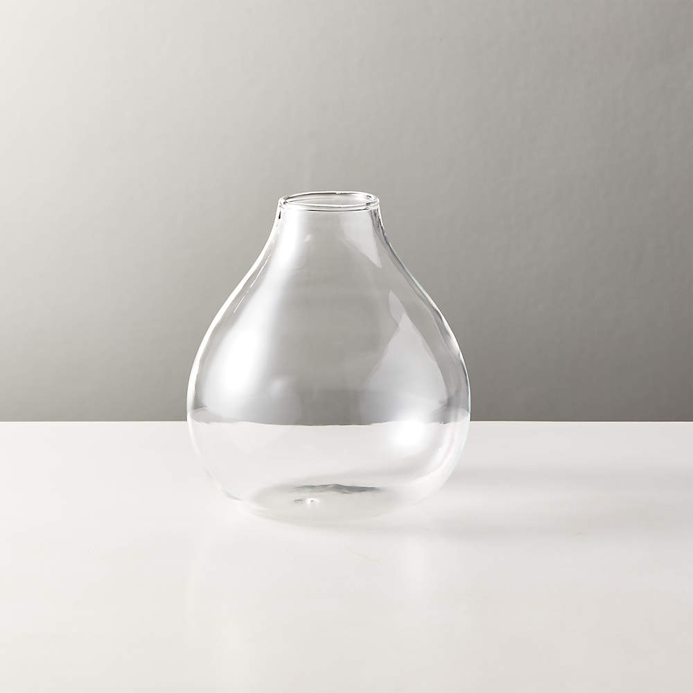 Joyce Modern Glass Bud Vase + Reviews