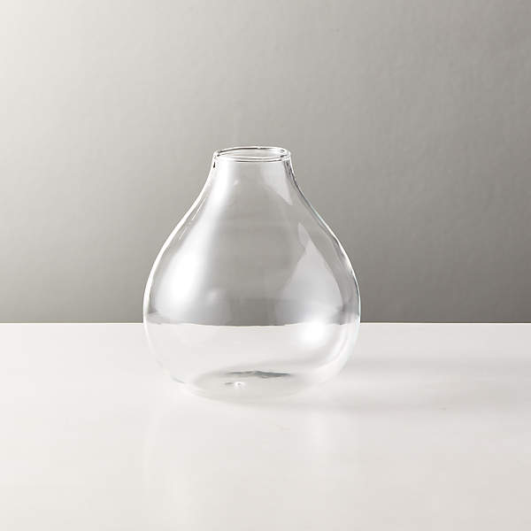 Joyce Modern Glass Bud Vase + Reviews