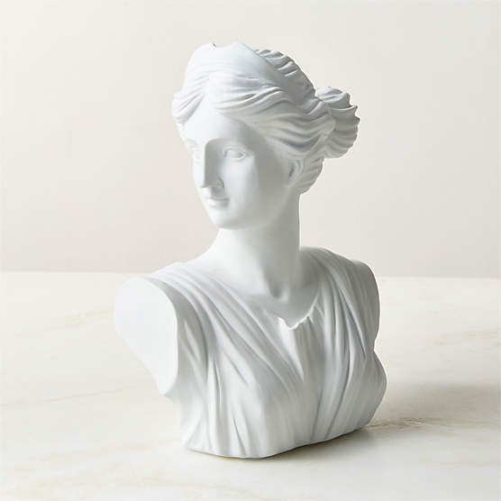 Judith White Small Bust Sculpture