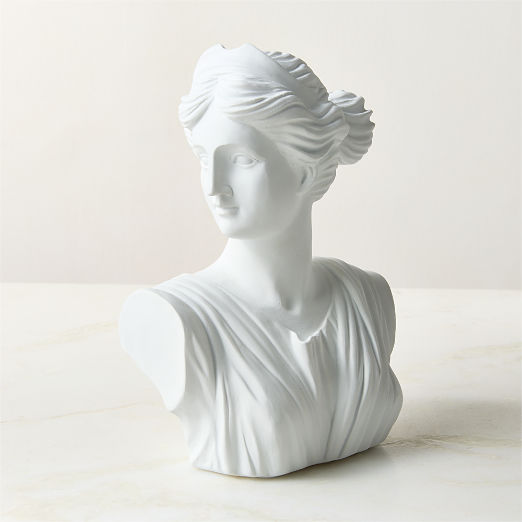 Judith White Small Bust Sculpture