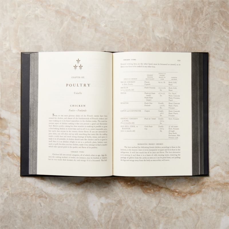 'Mastering the Art of French Cooking' by Julia Child, Black Leather Edition - image 1 of 4