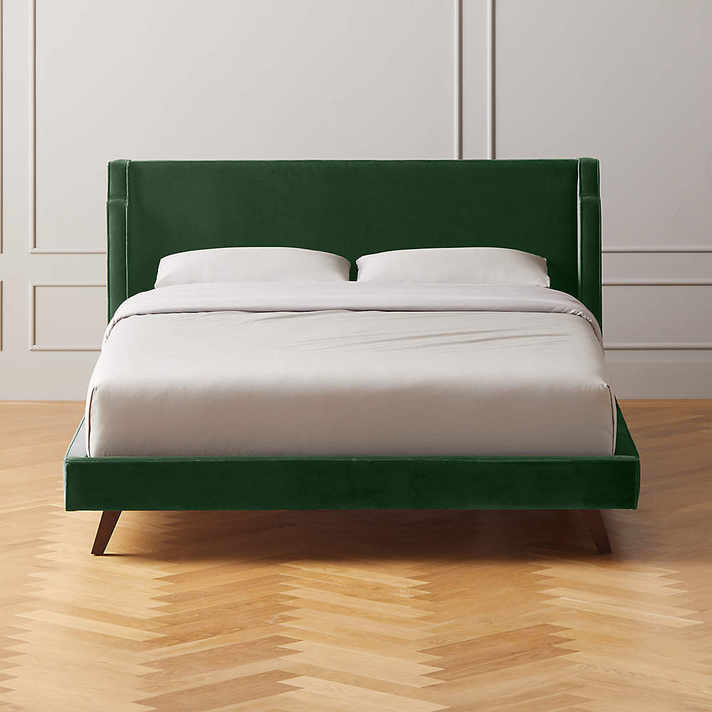 Cb2 bed deals frame wood