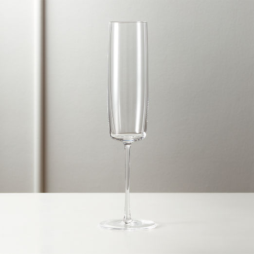 Modern Champagne Flutes | CB2