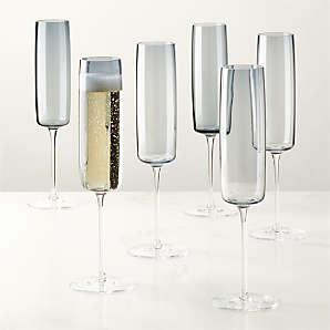 Tiny Square Champagne Flute - 2 Oz. (96/CS)