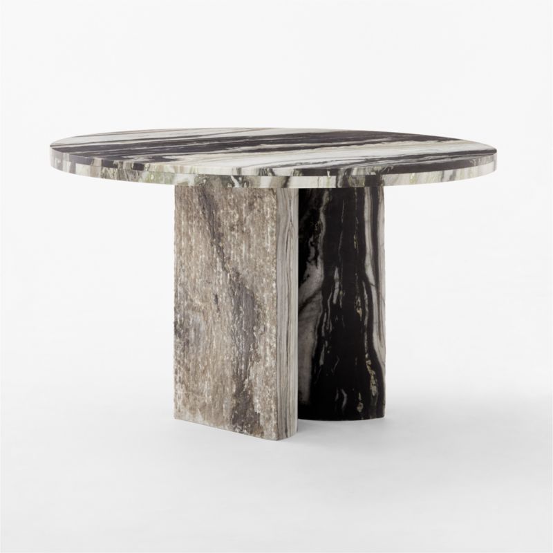 Julius 48" Round Marble Dining Table - image 7 of 13