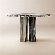 Kota 47" Round Marble Dining Table
