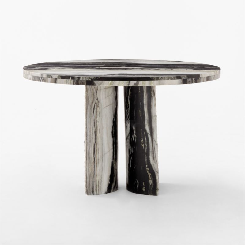 Julius 48" Round Marble Dining Table - image 6 of 13