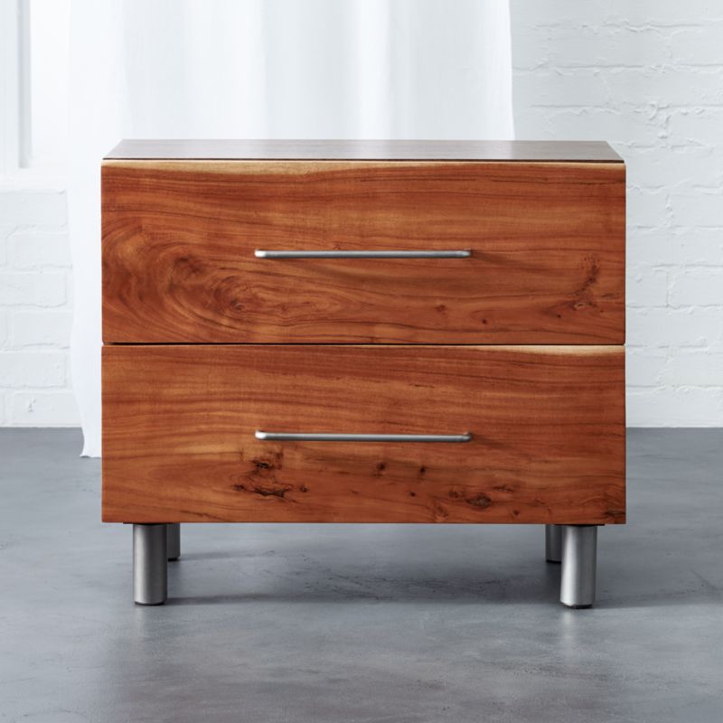 Junction Low Nightstand + Reviews CB2