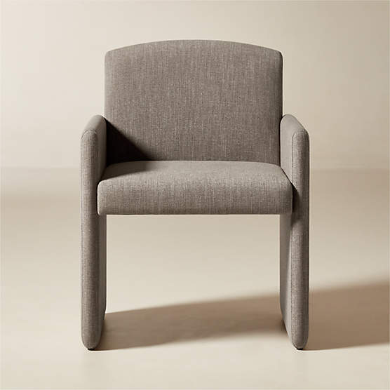 Justine Brown Upholstered Dining Armchair