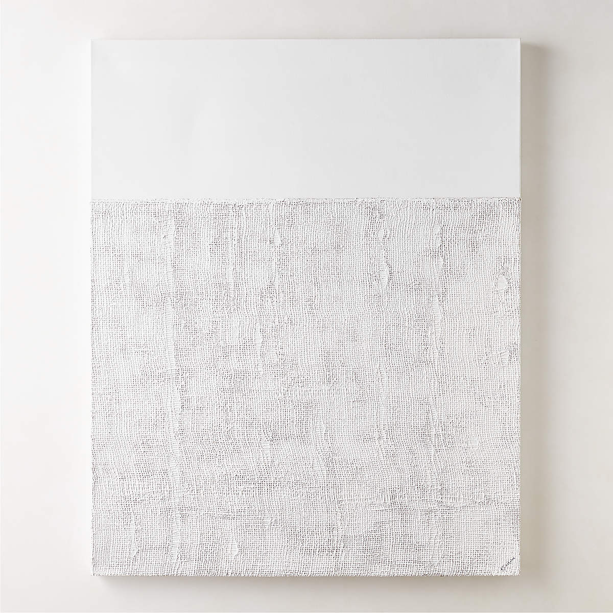 'Jute' Modern Wall Art 48"x60" CB2