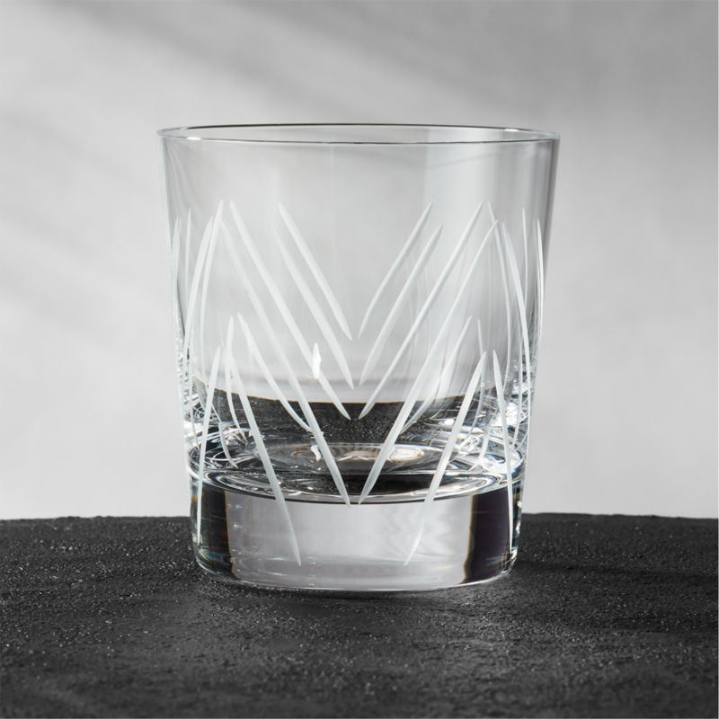 Louisville Cardinals Double Old Fashioned Glass