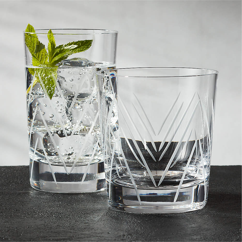 cb2 shot glasses