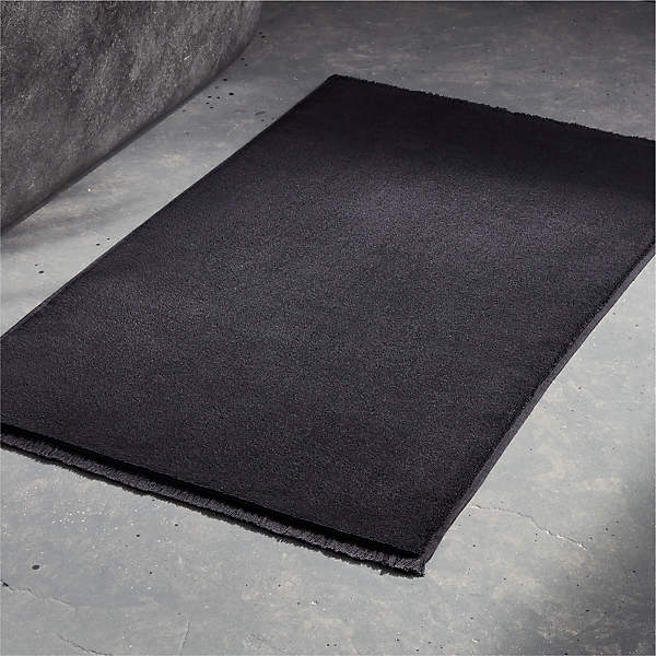 Organic Ribbed Bath Mat