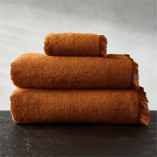 Kindred Organic Cotton Tawny Bath Towels