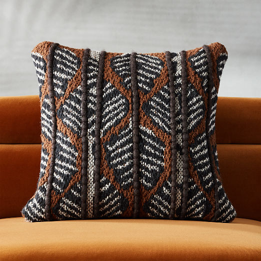 Passage Woven Throw Pillow Cover 20"