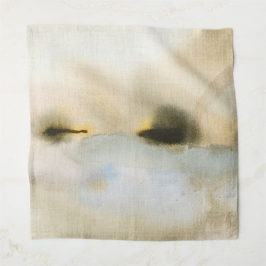 Arcadia Watercolor Linen Napkin