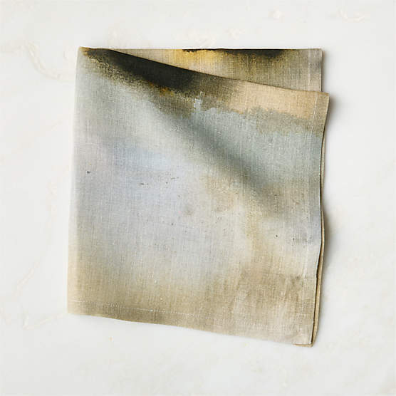 Arcadia Watercolor Linen Napkin