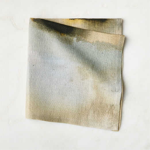Arcadia Watercolor Linen Napkin