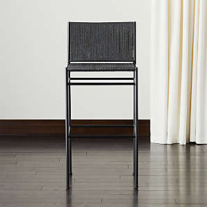 Modern Black Bar Stools Cb2