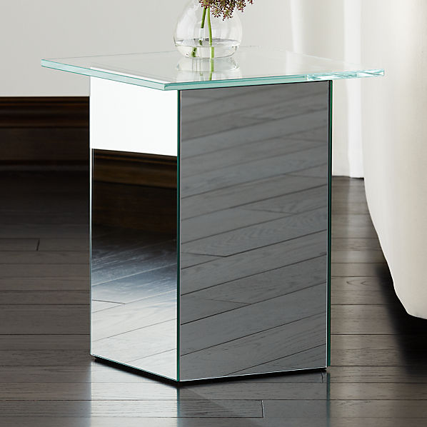 Muse Mirror Side Table Reviews Cb2