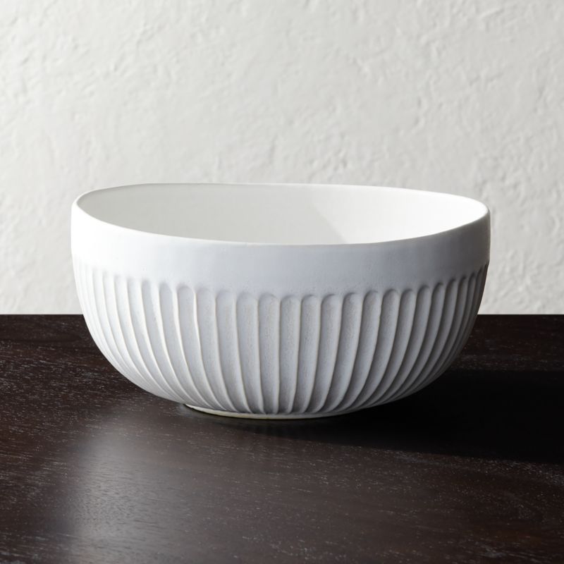 View Scallop Serving Bowl 8" details