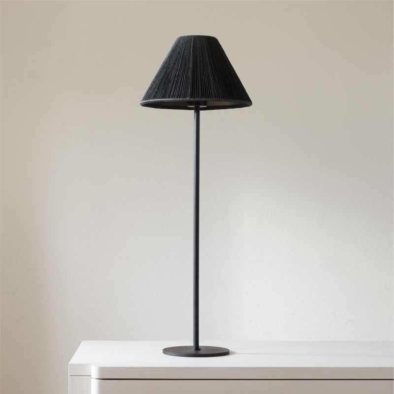 View Slight Table Lamp with Black Shade details