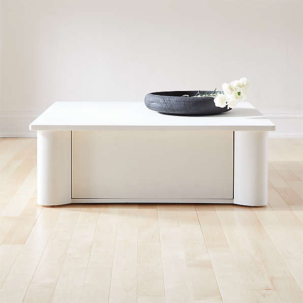 Cement Tables Cb2, Cb2 Coffee Table Cement