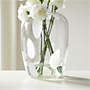 Voir Clear Glass Vase + Reviews | CB2