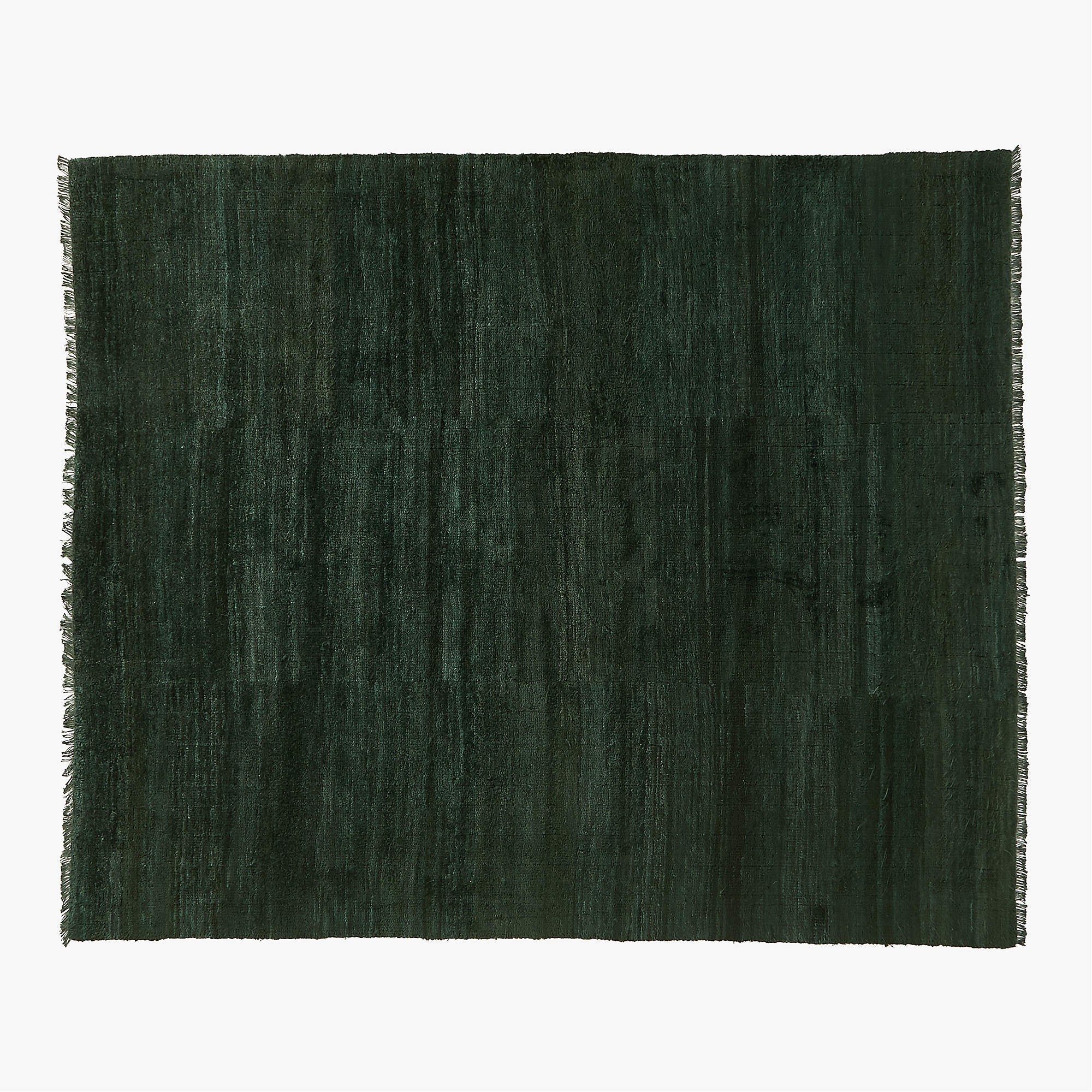 25 x 23 x 1000 plain weave, matte - green thread