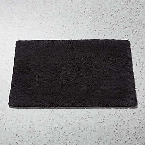 Bath Mat Rug for Bathroom Non Slip Grey and Cream - 24 x 70