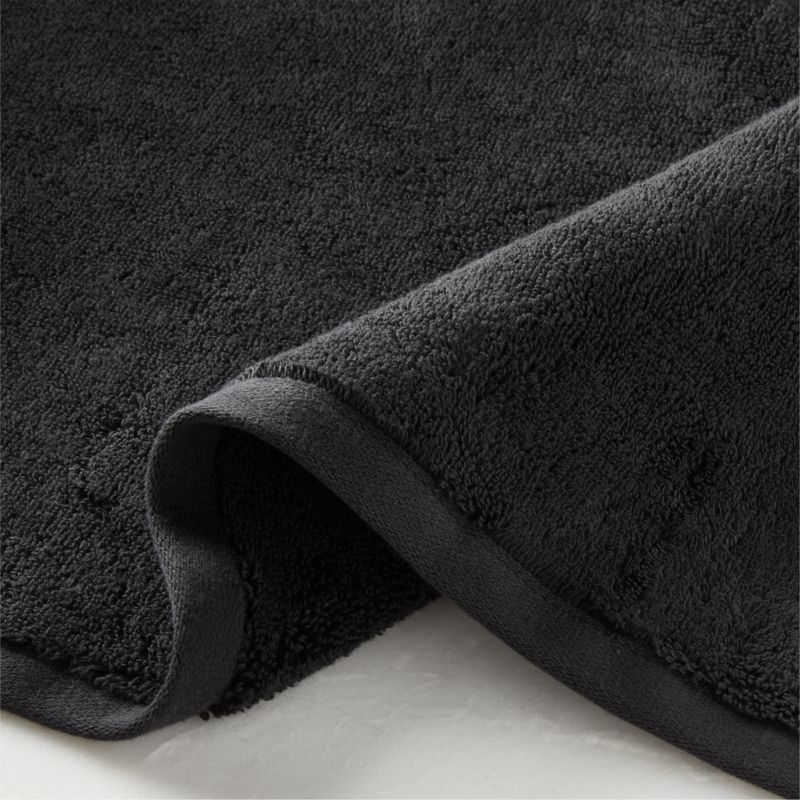 Kalani Organic Cotton Black Hand Towel - image 4 of 6