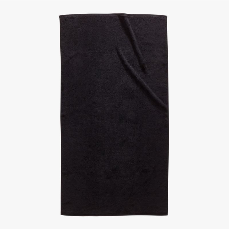 Kalani Organic Cotton Black Bath Sheet - image 2 of 6