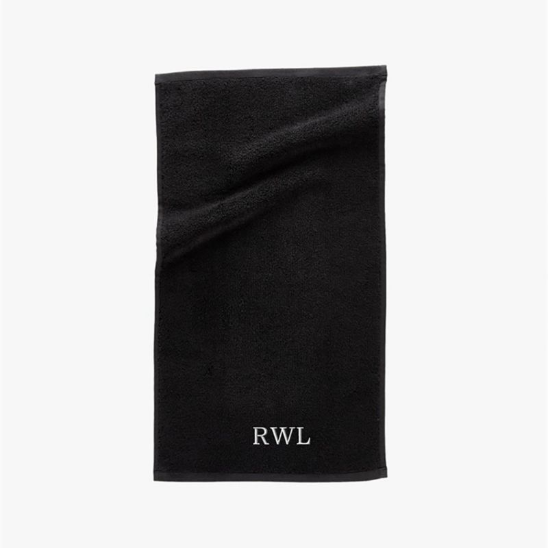 Kalani Organic Cotton Black Hand Towel - image 3 of 6