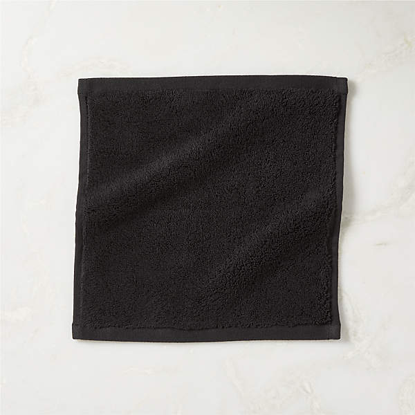 Tuli Black Trim Bath Towels