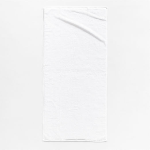 Kalani Organic Cotton White Bath Towel