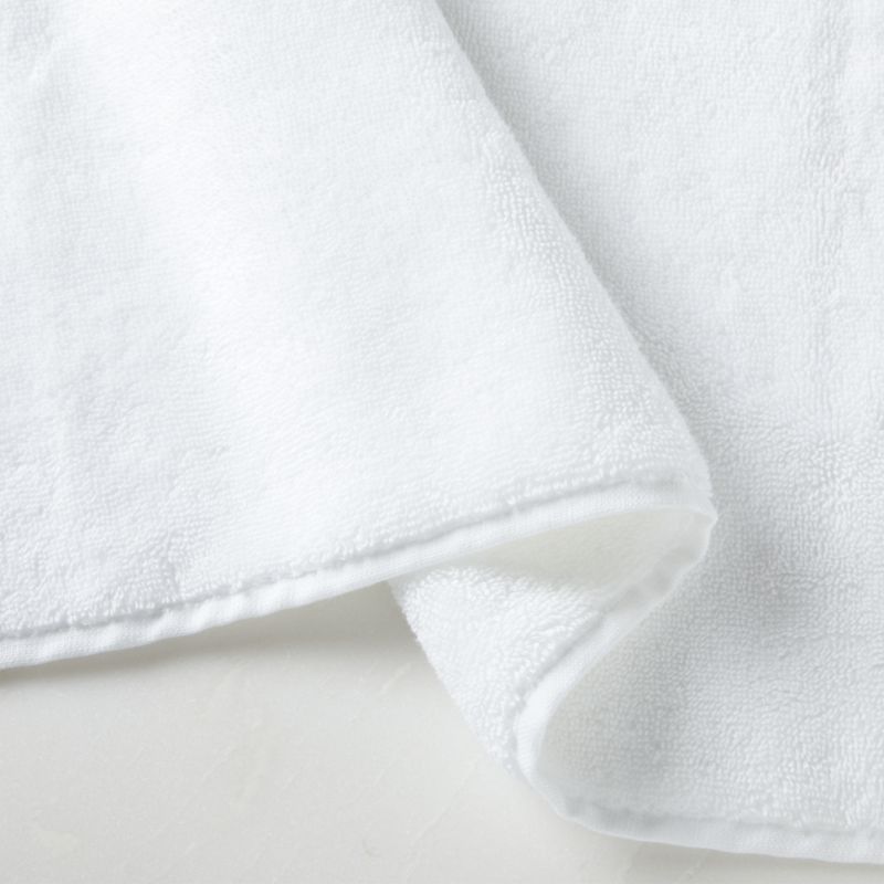 Kalani Organic Cotton White Bath Towels