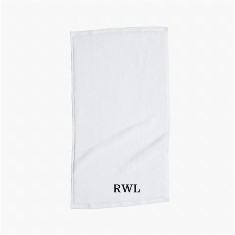 Kalani Organic Cotton White Hand Towel - image 3 of 7