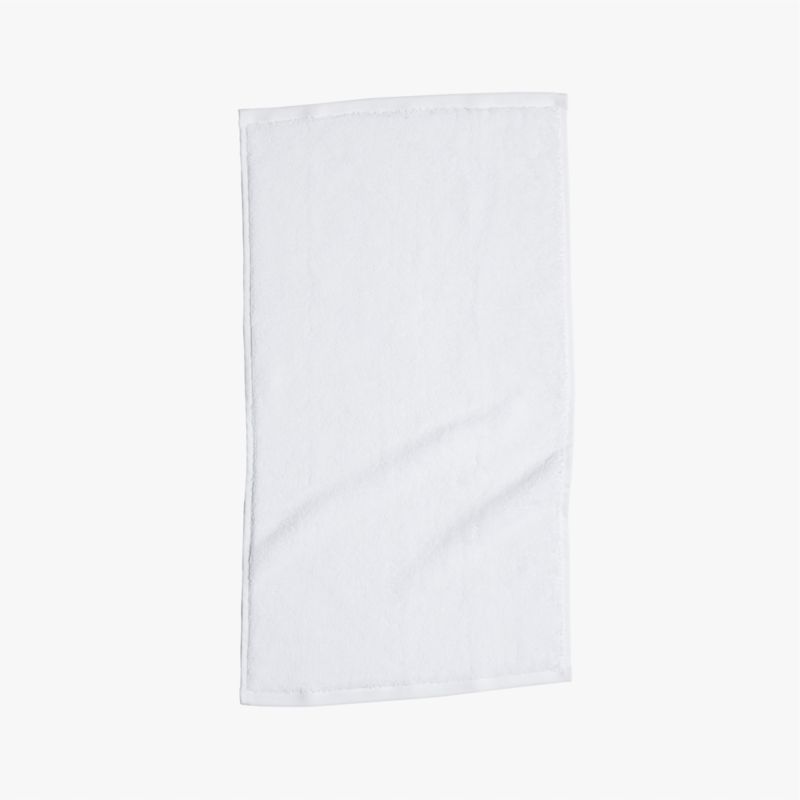 Kalani Organic Cotton White Hand Towel - image 2 of 7