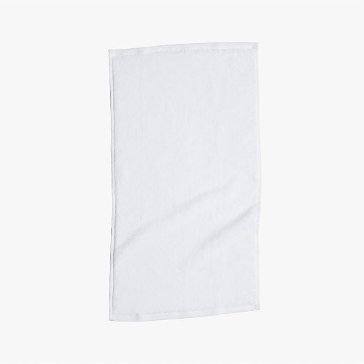 Kalani Organic Cotton White Hand Towel