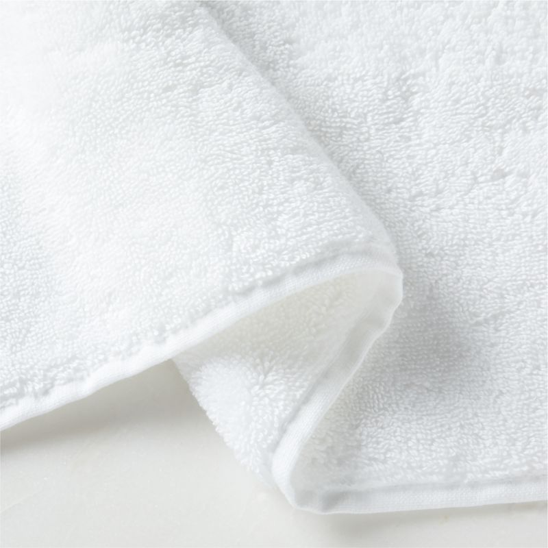 Kalani Organic Cotton White Hand Towel - image 4 of 7