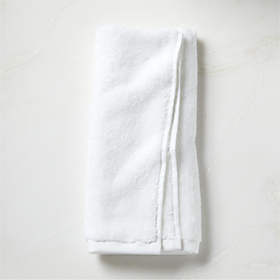 Kalani Organic Cotton White Bath Towels