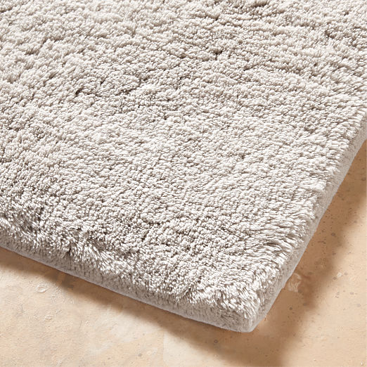 Kalani Organic Cotton Sand Solid Bath Runner Rug 24"x60"