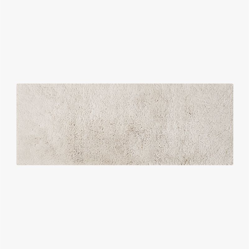 Kalani Organic Cotton Sand Solid Bath Runner Rug 24"x60" - image 0 of 4